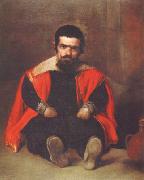 Diego Velazquez Portrait d'un nain assis a Terre aupres d'une cruche (don Sebastian de Morra) (df02) oil painting artist